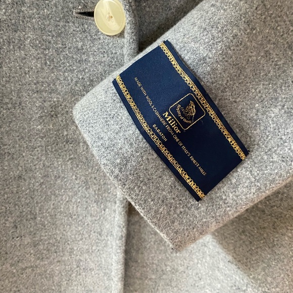 Aritzia Stedman Wool Coat Grey Size Small - Picture 9 of 10